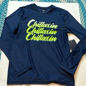 NWT Gap Just Chillin’ long sleeve swim shirt